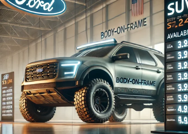 Представлен новый рамный внедорожник Ford. Где его можно будет купить, и сколько он стоит